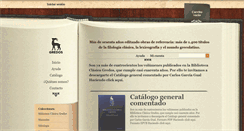 Desktop Screenshot of editorialgredos.com